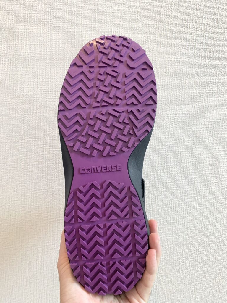 コンバースの安全靴のランスラムは滑りにくい