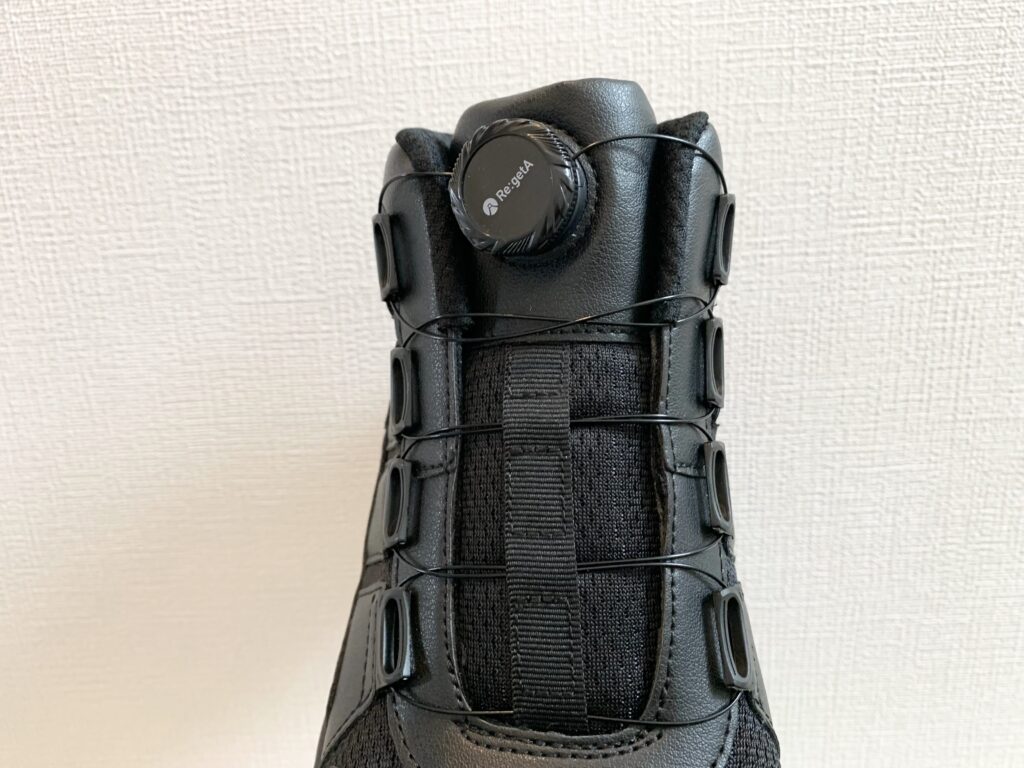 リゲッタセーフティ　RSF002のダイヤルはBOAに似た動き